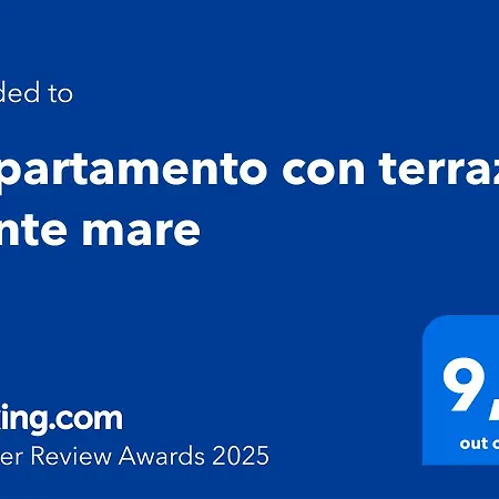 Con Terrazza Fronte Mare Cogoleto
